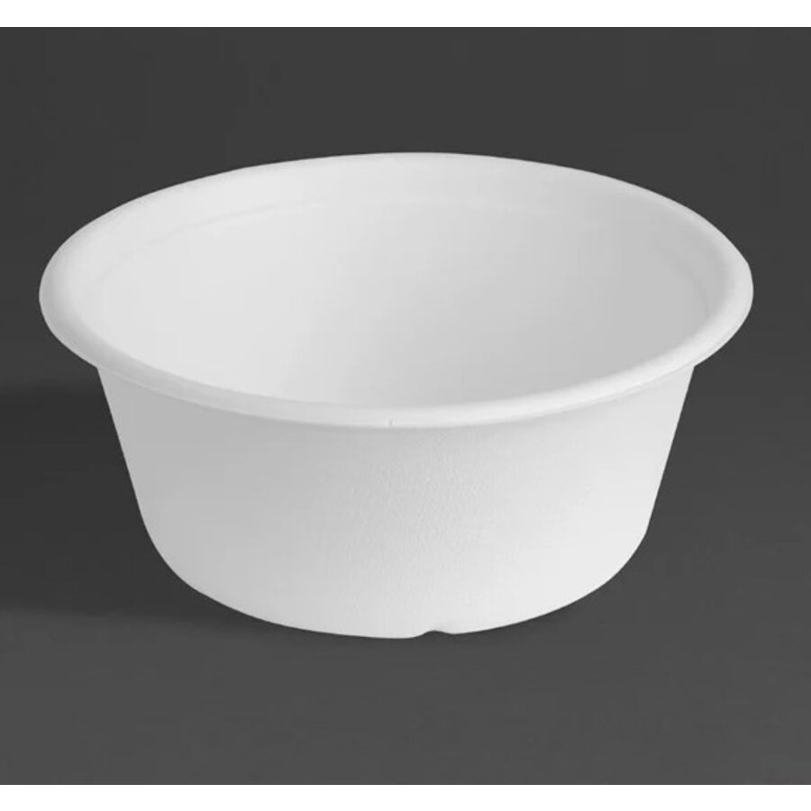 Bagasse Kom Basis 750ml (50 stuks)