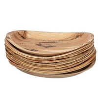 Palmblad Borden Rond 250mm (100 stuks)