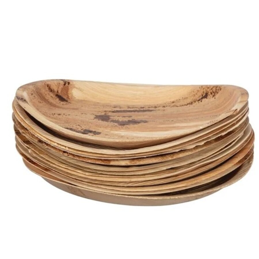 Palmblad Borden Rond 250mm (100 stuks)