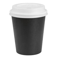 Hot Cups and Lids Pack 8Oz (Pack of 350)