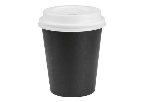  Nisbets Hot Cups and Lids Pack 8Oz (Pack of 350) 