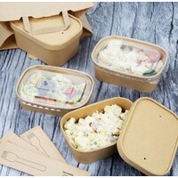 Rectangular Food Containers 500ml (300 pieces)