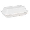 HorecaTraders Contenants alimentaires en bagasse 9 x 6 po (200 pièces)