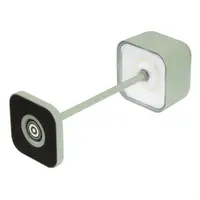 Lucca Table Lamp Square Dome Sage 200mm