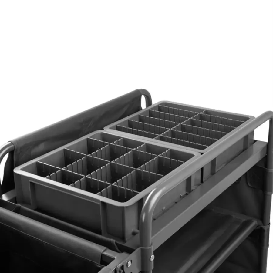 Compact Cleaning Trolley | 1125(H)x1110(W)x490(D)mm