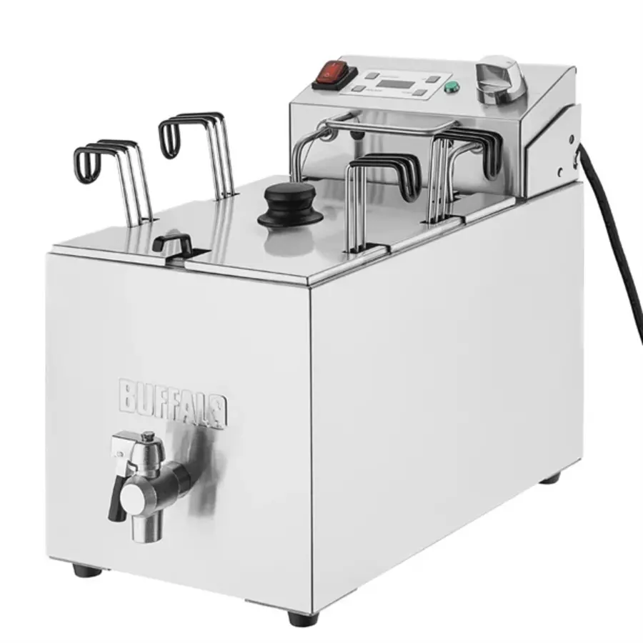 Pastakoker | 8 L | RVS | 30(h) x 28(b) x 45(d)cm
