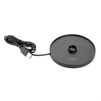 Lampe de table sans fil avec dôme rond noir – Rechargeable et à intensité variable – Hauteur 300 mm