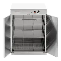 Stainless Steel Plate Warmer 85x60x60cm – Silver – 3 Shelves - 120 plates