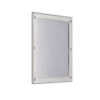Loggere Miroir de sécurité en acier inoxydable 406 x 305 mm – Montage sans soudure et sanitaire