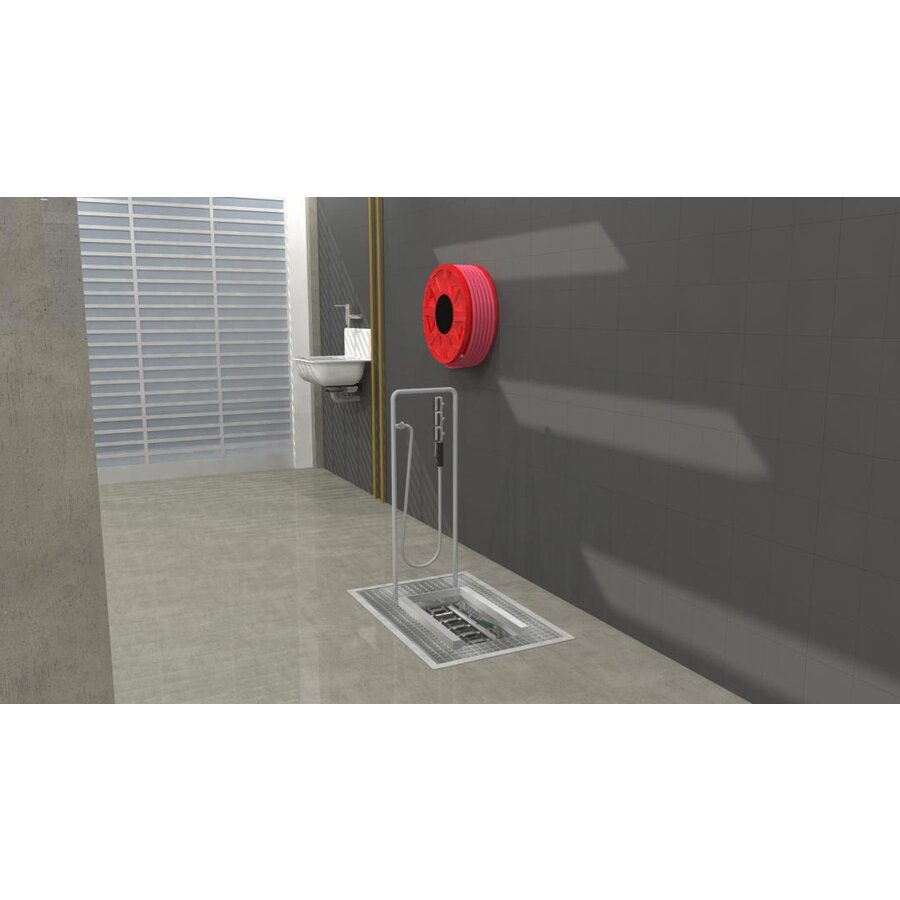 Built-in Boot Washing System – Efficient cleaning of boots and shoes