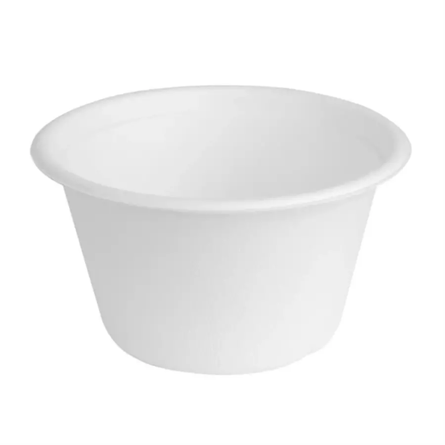 Bagasse Kom Basis 500ml (50 stuks)