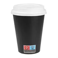 Hot Cups and Lids Pack 12Oz (300 pcs)