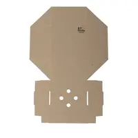 Uitklapbare Hamburgerdozen (100 Stuks)