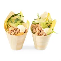Wooden cup "oblique" 22cl. (FSC®) ø70 x h137/70mm (box 30)