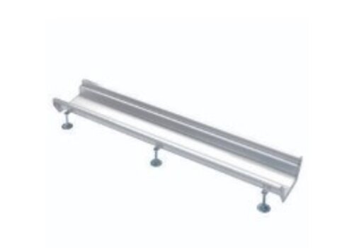  HorecaTraders Industriegoot 500x200mm RVS industriegoot excl. rooster 