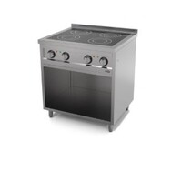 Professional induction hob 4 zones 80x70x94 cm 4x 3.5 kW