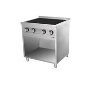 Professional induction hob 4 zones 80x70x94 cm 4x 3.5 kW