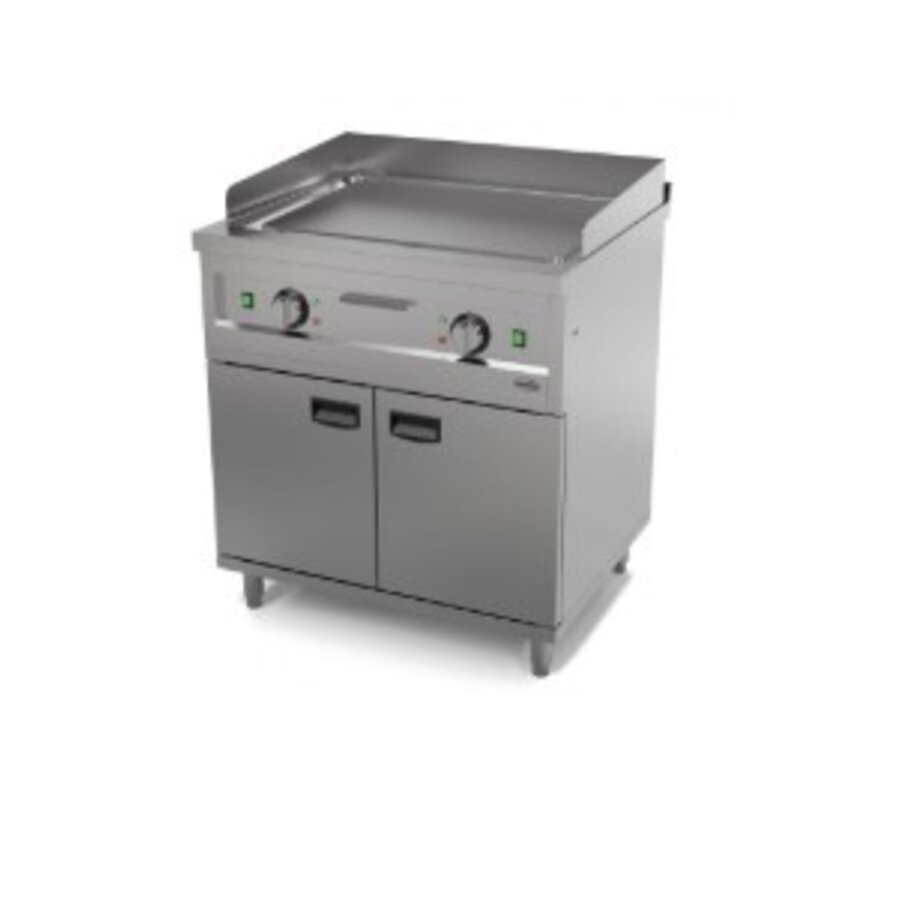 Profi Induktionskochfeld Backblech Elektro Chrom Doppel 80*70*98cm