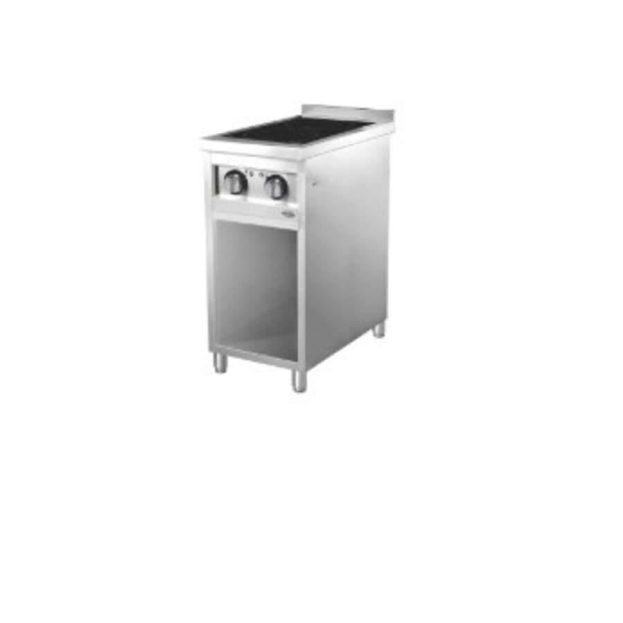 Professional induction hob INDUCTION GAS COOKER 2 ZONES 40*70*94 cm 2x 3.5kw