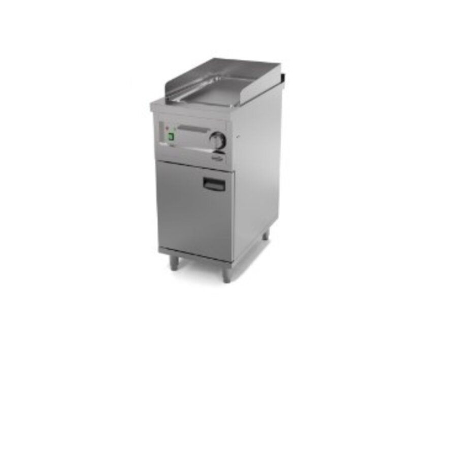 Profi Induktionsherd Backplatte Elektro Chrom Einzel 40*70*98