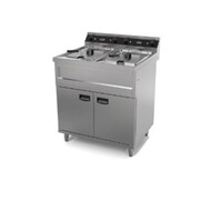 Professional induction cooker Fryer standing 80*70*85cm 2X6KW