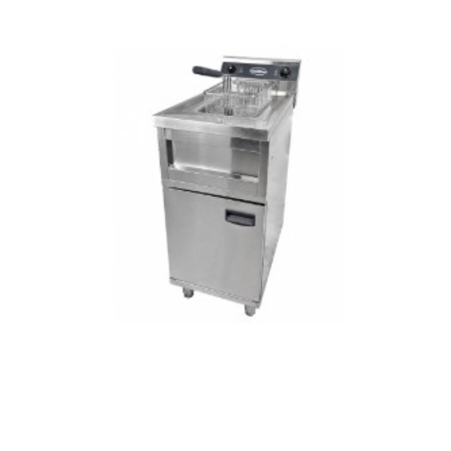 Professional induction cooker Fryer standing 40*70*85cm 6KW