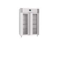 Koelkast rvs glasdeur mono block 140 cm * 81 cm * 205 cm