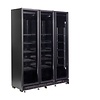 Combisteel Refrigerator 3 glass doors black 160 cm * 60 cm * 210 cm Combisteel Refrigerator 3 glass doors black 160 cm * 60 cm * 210 cm
