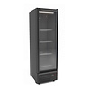 Combisteel Refrigerator 1 glass door black 63 cm * 84 cm * 214 cm