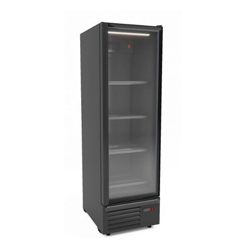  Combisteel Refrigerator 1 glass door black 63 cm * 84 cm * 214 cm 