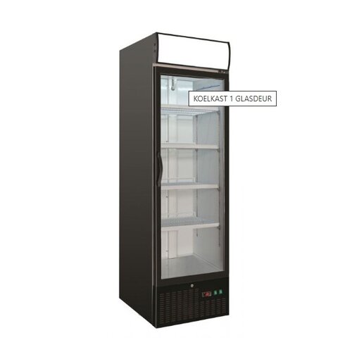  Combisteel Réfrigérateur 1 porte vitrée 68 cm * 70 cm * 199 cm 