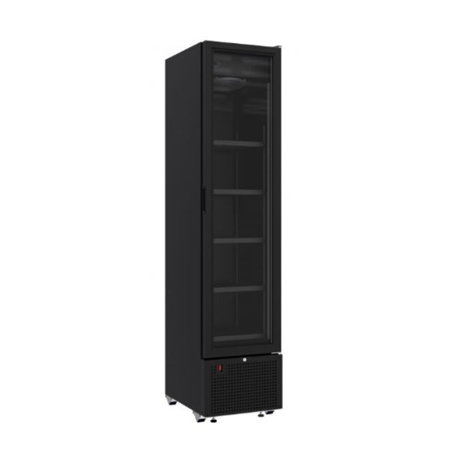 Getränkekühlschrank mit 1 Glastür, schwarz, 45 cm * 65 cm * 202 cm