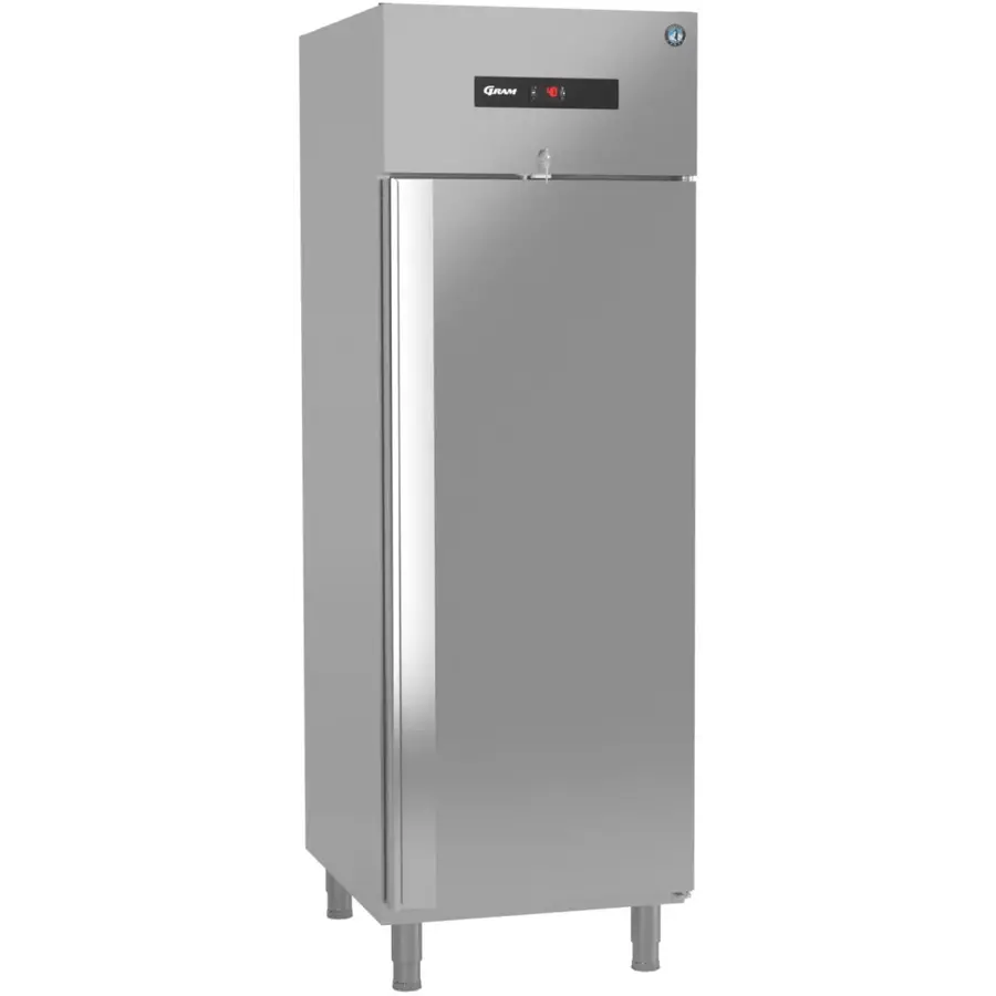 Stainless steel refrigerator | +0°C/+10°C | 654x830x2030(h) mm