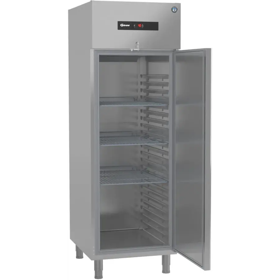 Kühlschrank aus Edelstahl | +0 °C/+10 °C | 654 x 830 x 2030 (H) mm