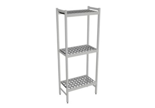  Fermostock 6611 - 3 étages - 660x360x1800 mm (lxpxh) 