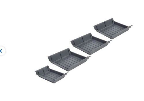  Fermostock 4 bacs de récupération 460x1590 pour 6611/6622/6811 - 1xA 3xB 