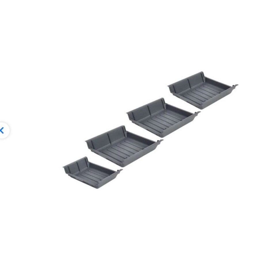 4 Collection trays 460x1590 for 6611/6622/6811 - 1xA 3xB