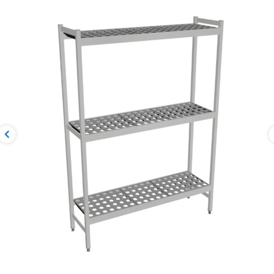 6611 - 3 floors - 1200x360x1685 mm (wxdxh)