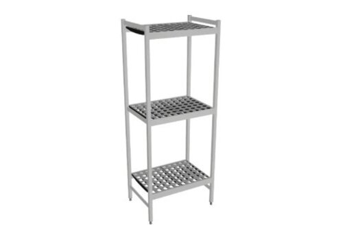  Fermostock 6611 - 3 étages - 900x560x1800 mm (lxpxh) 