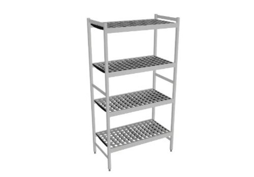 Fermostock 6611 - 4 étages - 900x460x1685 mm (lxpxh) 
