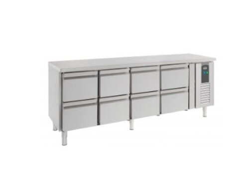  Combisteel 700 Refrigerated workbench 8 drawers 
