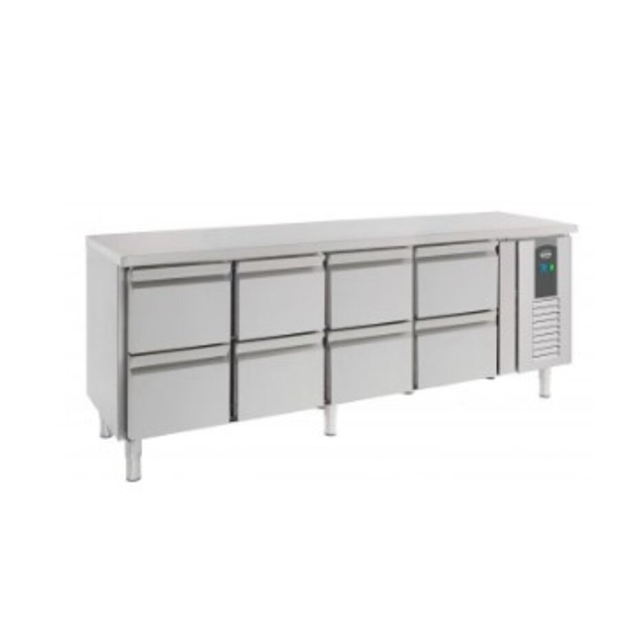 700 Koelwerkbank 8 Laden