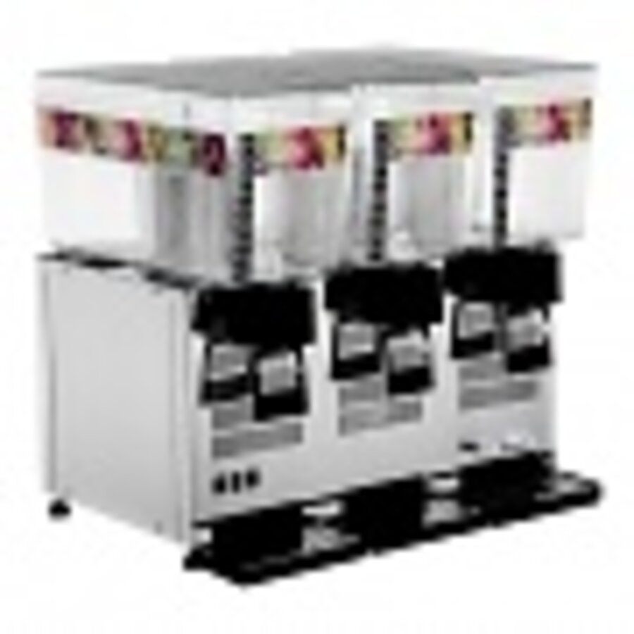 Drinks dispenser 3 x 12L | 54.5 x57 x 43 cm