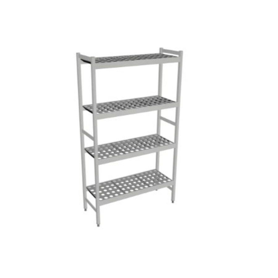 6611 - 4 Etagen - 900x360x2135 mm (BxTxH)