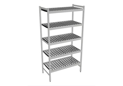  Fermostock 6611 - 5 etages - 900x460x1800 mm (bxdxh) 