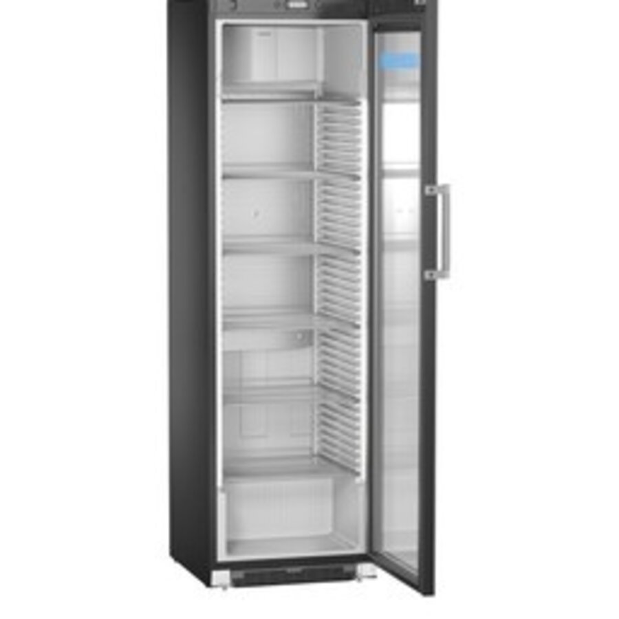 Liebherr FKDv 4523 Display Refrigerator Black Steel | Glass Door | Outlet!
