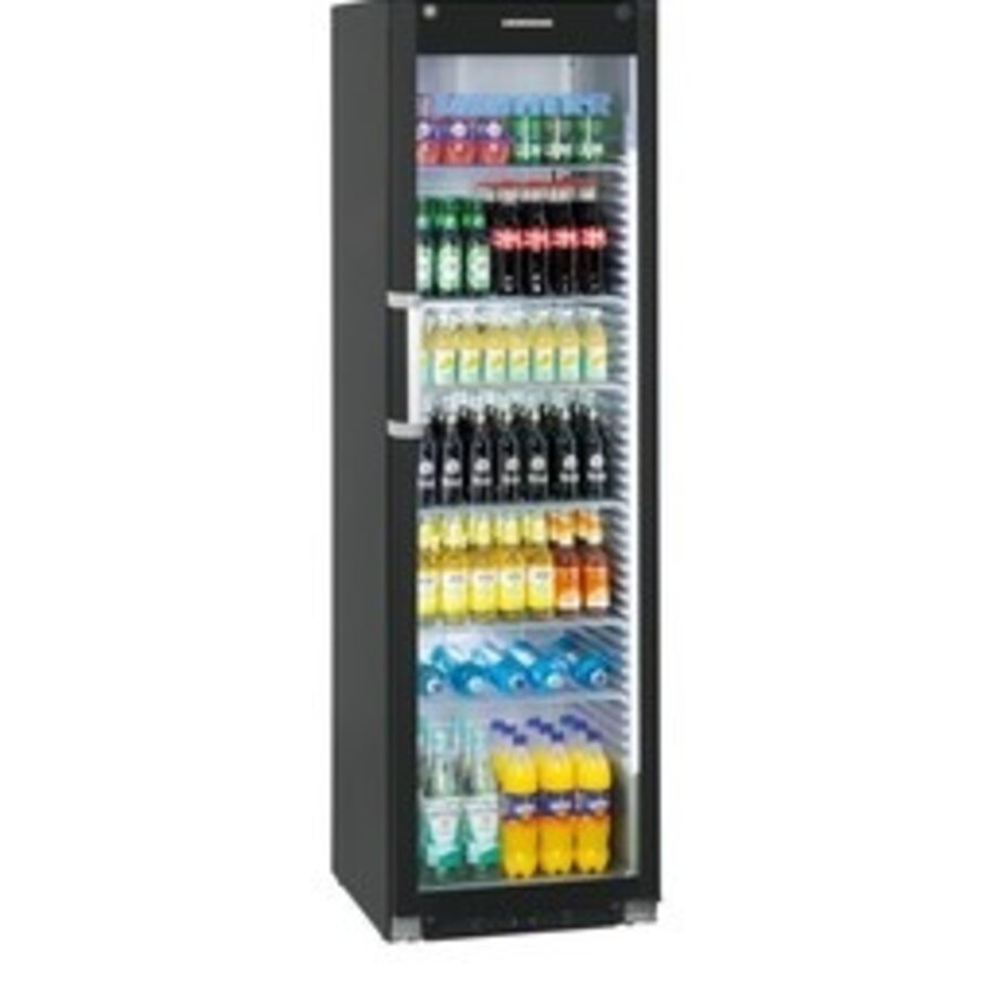 Liebherr FKDv 4523 Display Refrigerator Black Steel | Glass Door | Outlet!