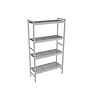 Fermostock 6611 - 4 étages - 1200x460x1800 mm (lxpxh)