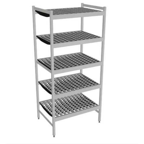  Fermostock 6611 - 5 étages - 780x560x1800 mm (lxpxh) 