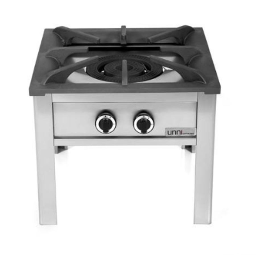 Profi-Gasbrenner Edelstahl | 28 kW | 60(B)x60(T)x60(H)cm